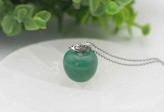 collier pomme aventurine