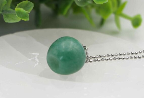 collier pomme aventurine