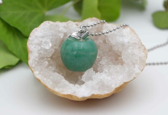 collier pomme aventurine