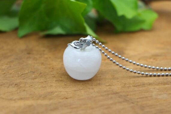Collier pomme cristal de roche