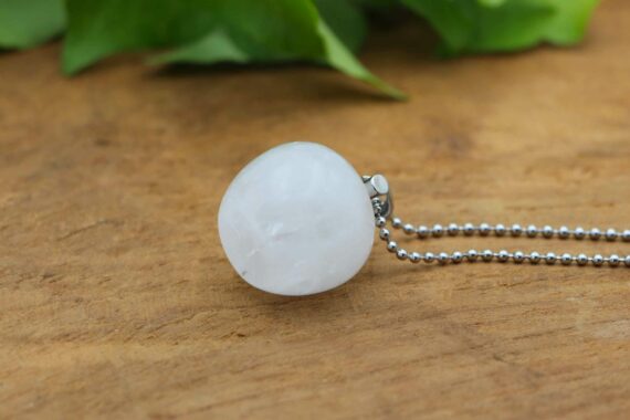 Collier pomme cristal de roche