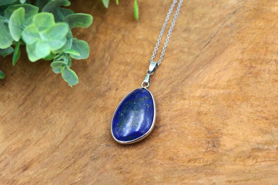 Collier goutte Lapis-Lazuli